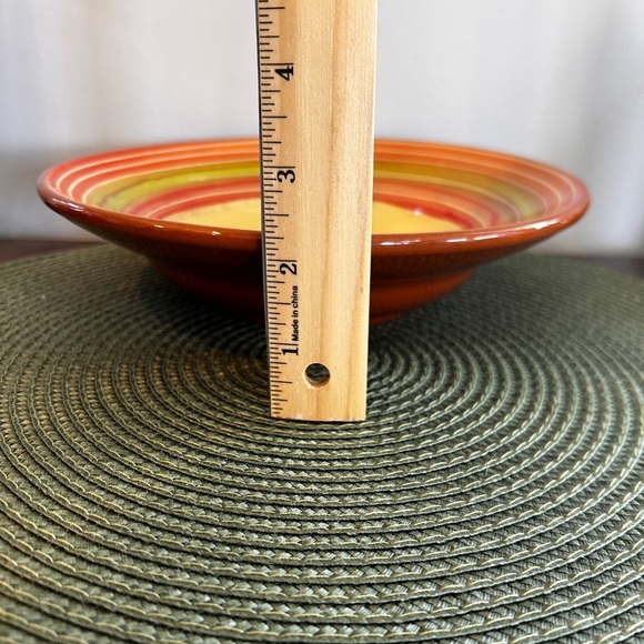 Pier 1 Imports VIA Terracotta Salad Soup Pasta Bowls Made In Portugal 9” *Read* - Picture 4 of 5
